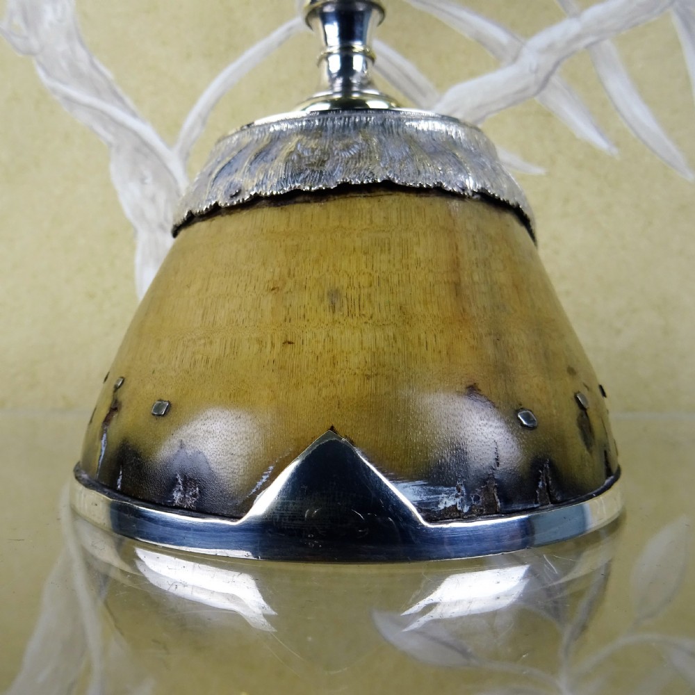 C19th Silver Plated Student Lamp by Roland Ward View IV