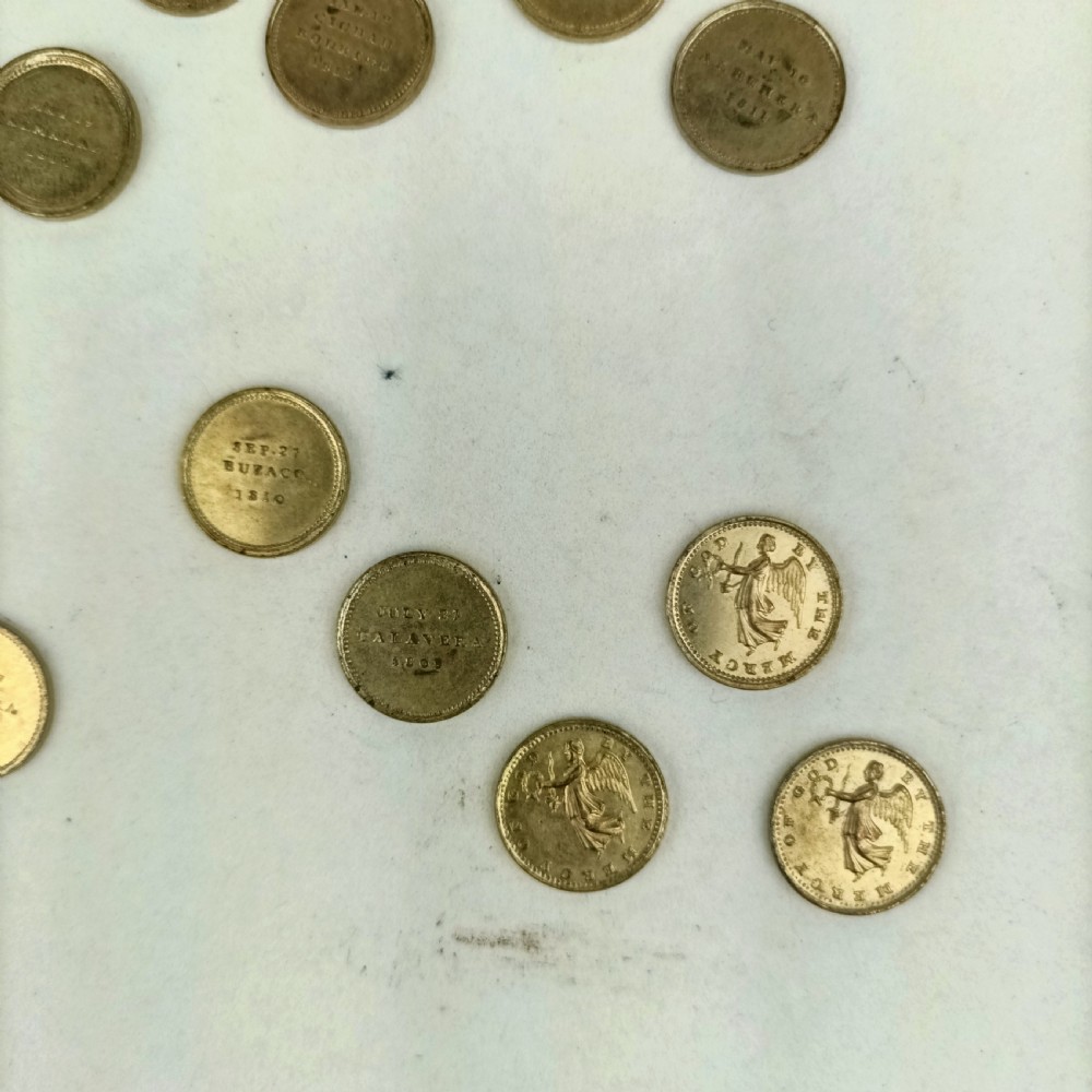 Medallions Of Wellington’s Victories Against Napoleon in the Peninsular Campaign View II