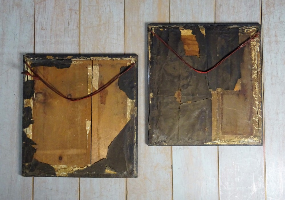 Pair of Victorian Military Woolworks, Norfolk Regiment View II
