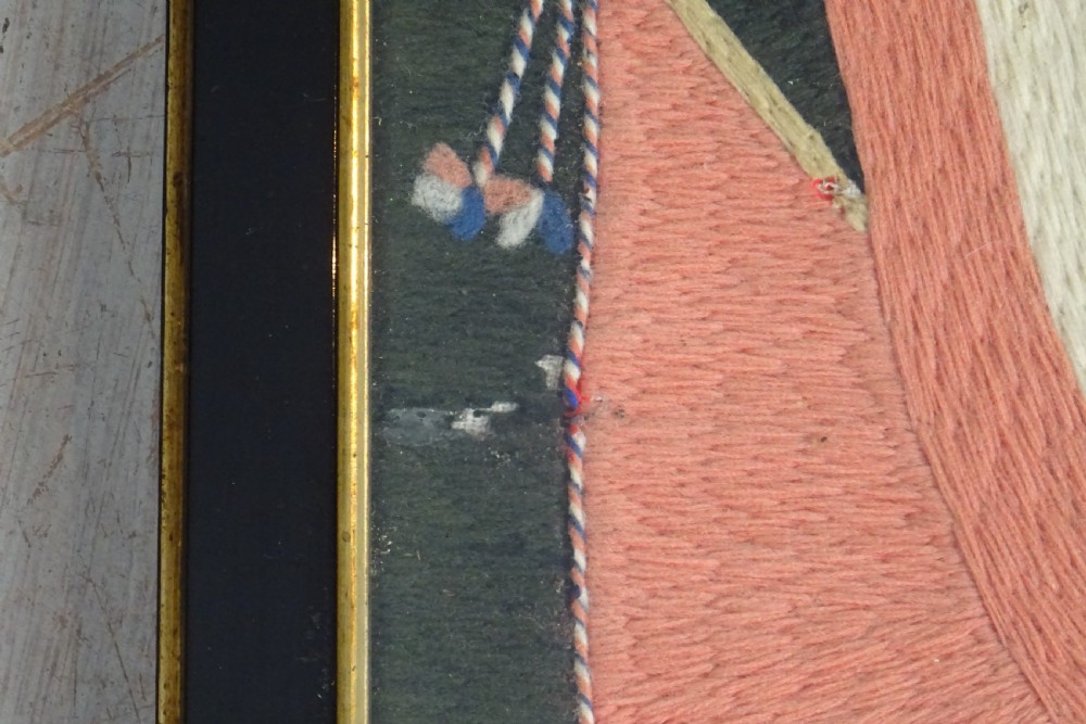Pair of Victorian Military Woolworks, Norfolk Regiment View XIV