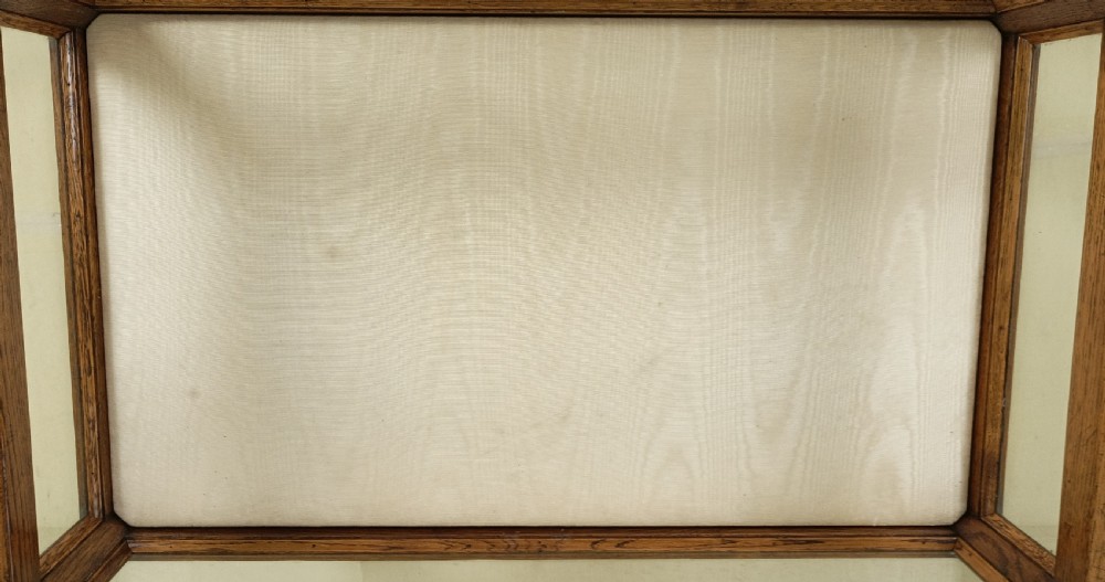 Edwardian Oak Display Table View VI