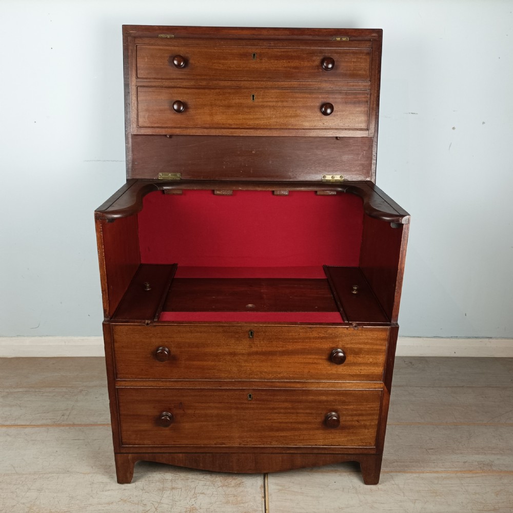 Antique Georgian Commode Drinks Cabinet View XV