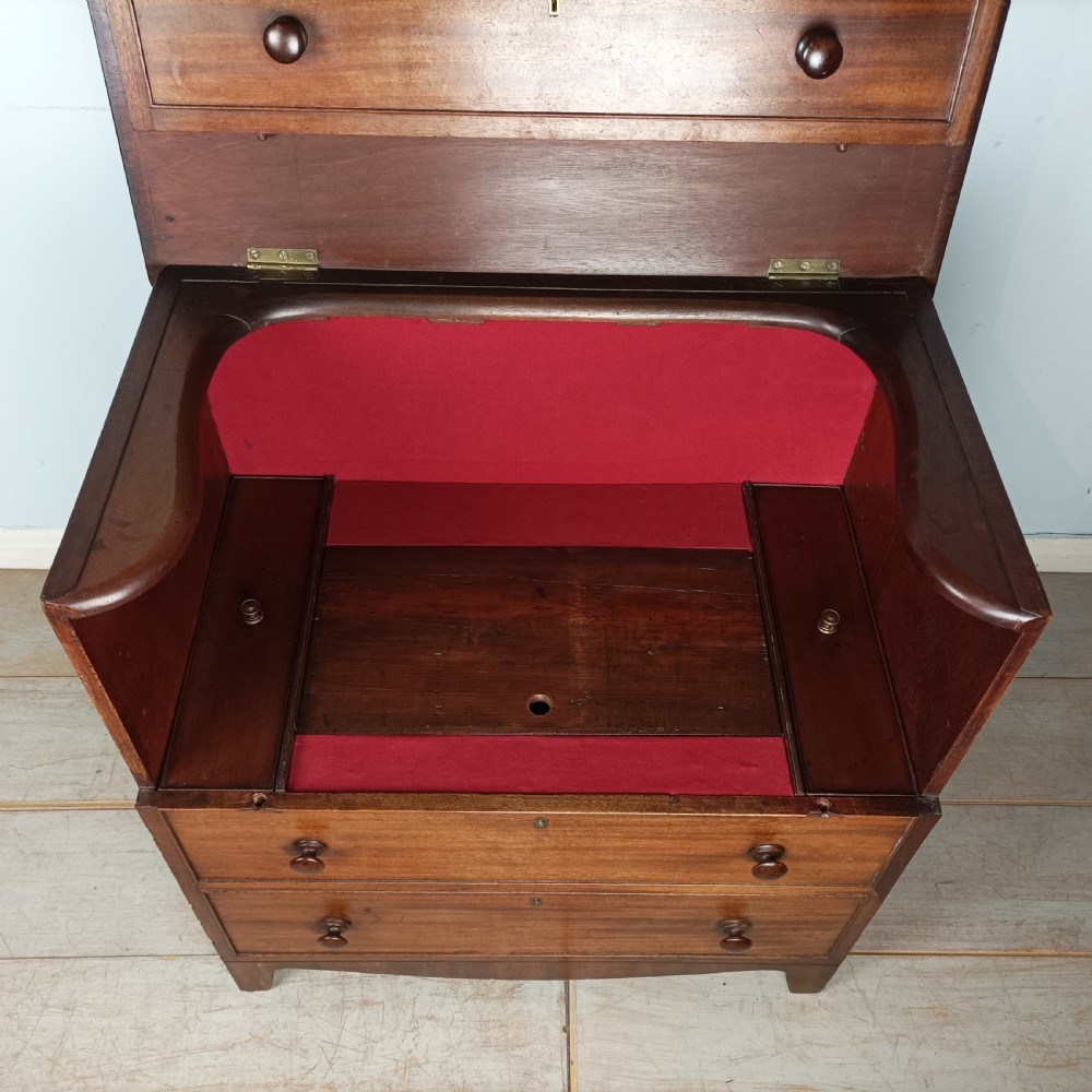 Antique Georgian Commode Drinks Cabinet View IX