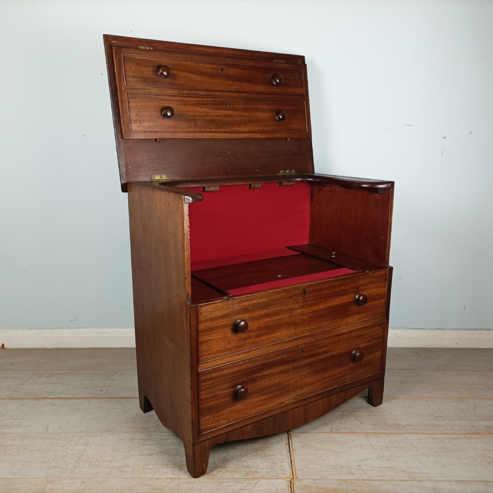 Antique Georgian Commode Drinks Cabinet View III