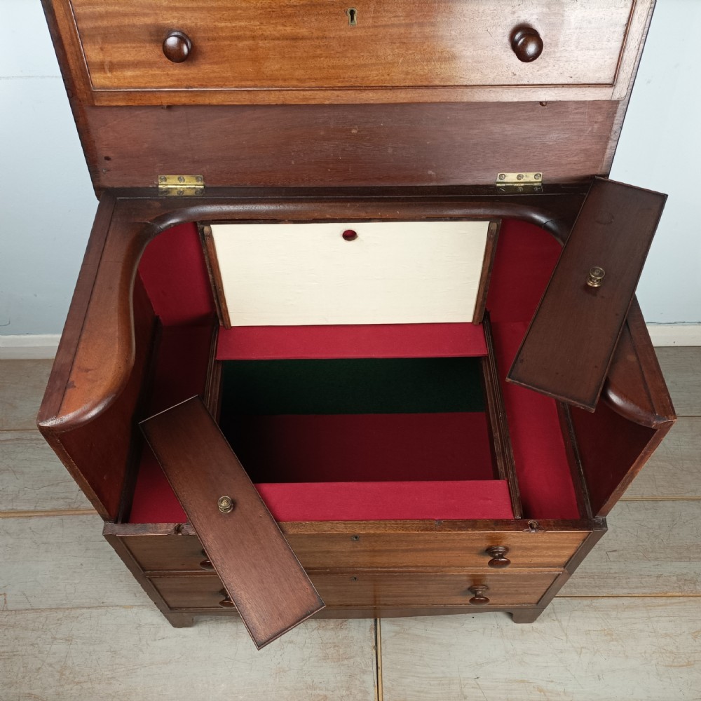 Antique Georgian Commode Drinks Cabinet View XI