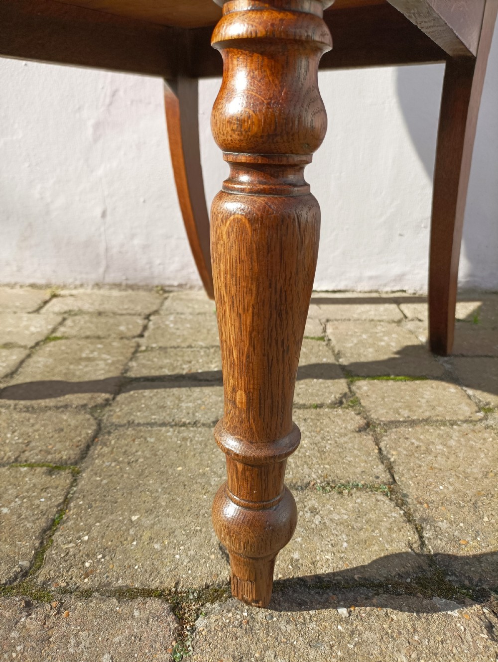 Country Oak Late George III Open Armchair View VII
