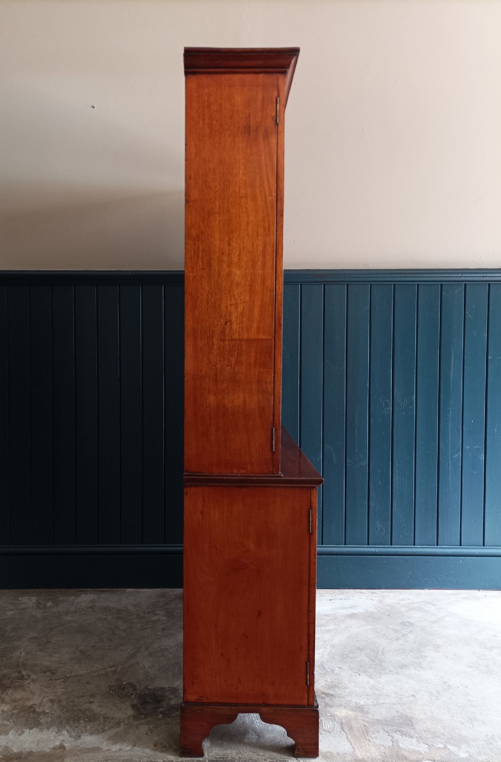Small Proportions (156 cm H) Antique Display Cabinet Bookcase View II