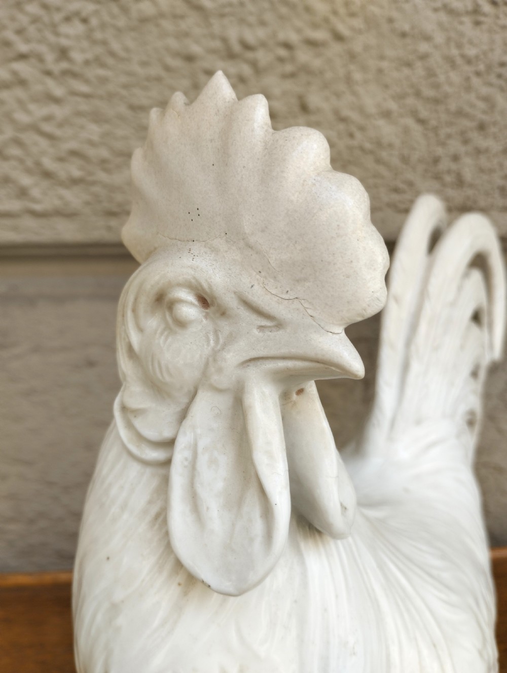 Antique Vienna Porcelain Rooster  View VI