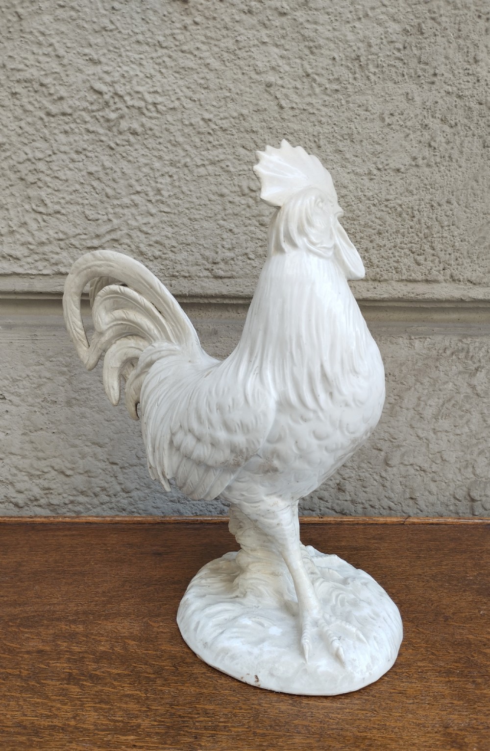 Antique Vienna Porcelain Rooster  View XI