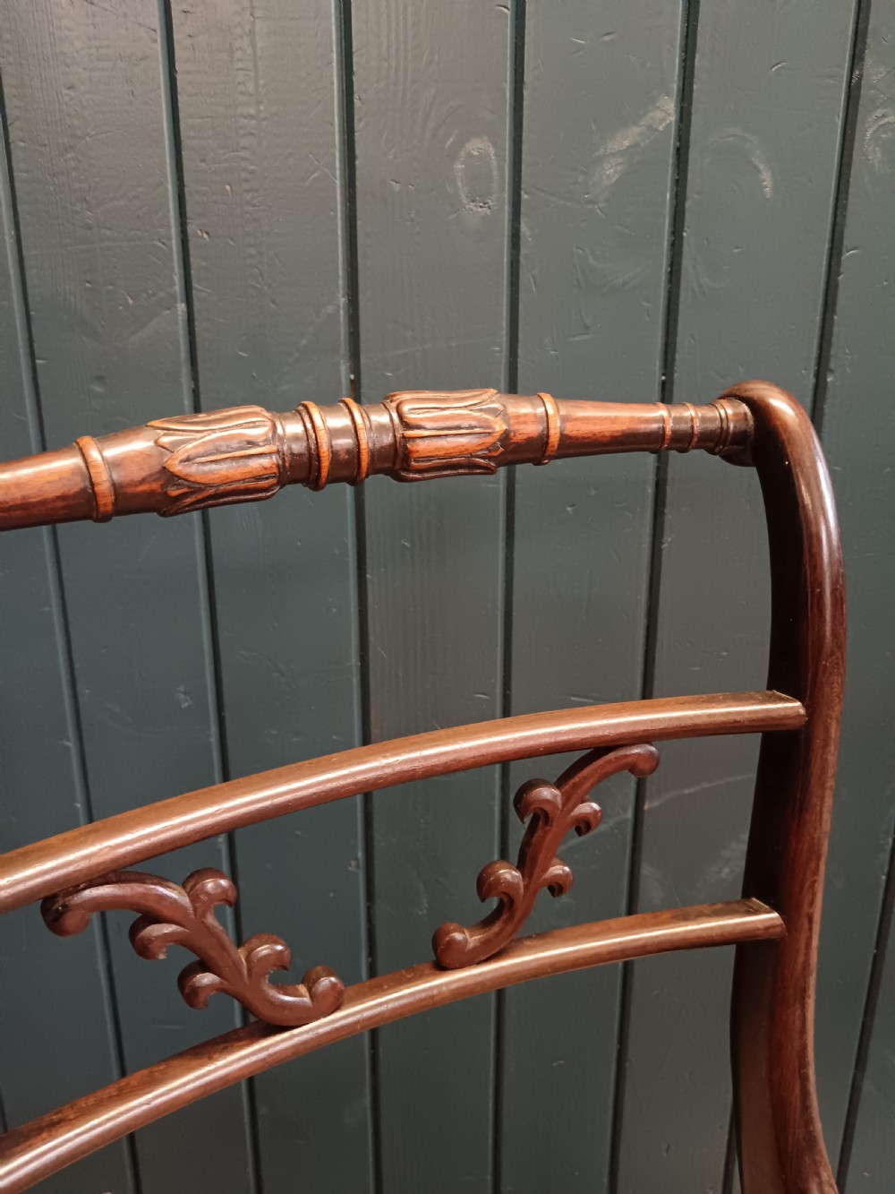 Pair of early 19thC Regency Side Chairs View X