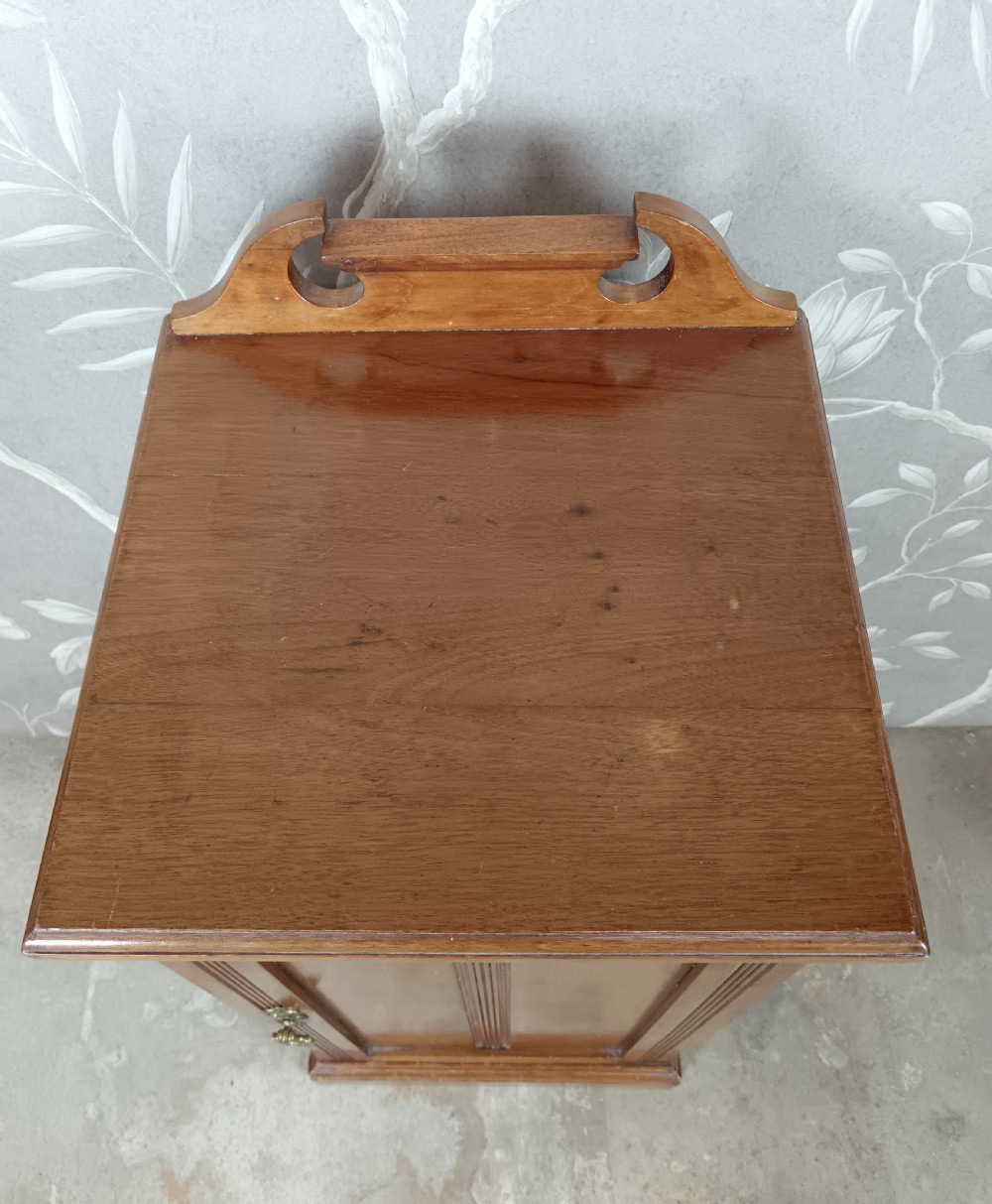 Edwardian Mahogany Pot Cupboard View VI