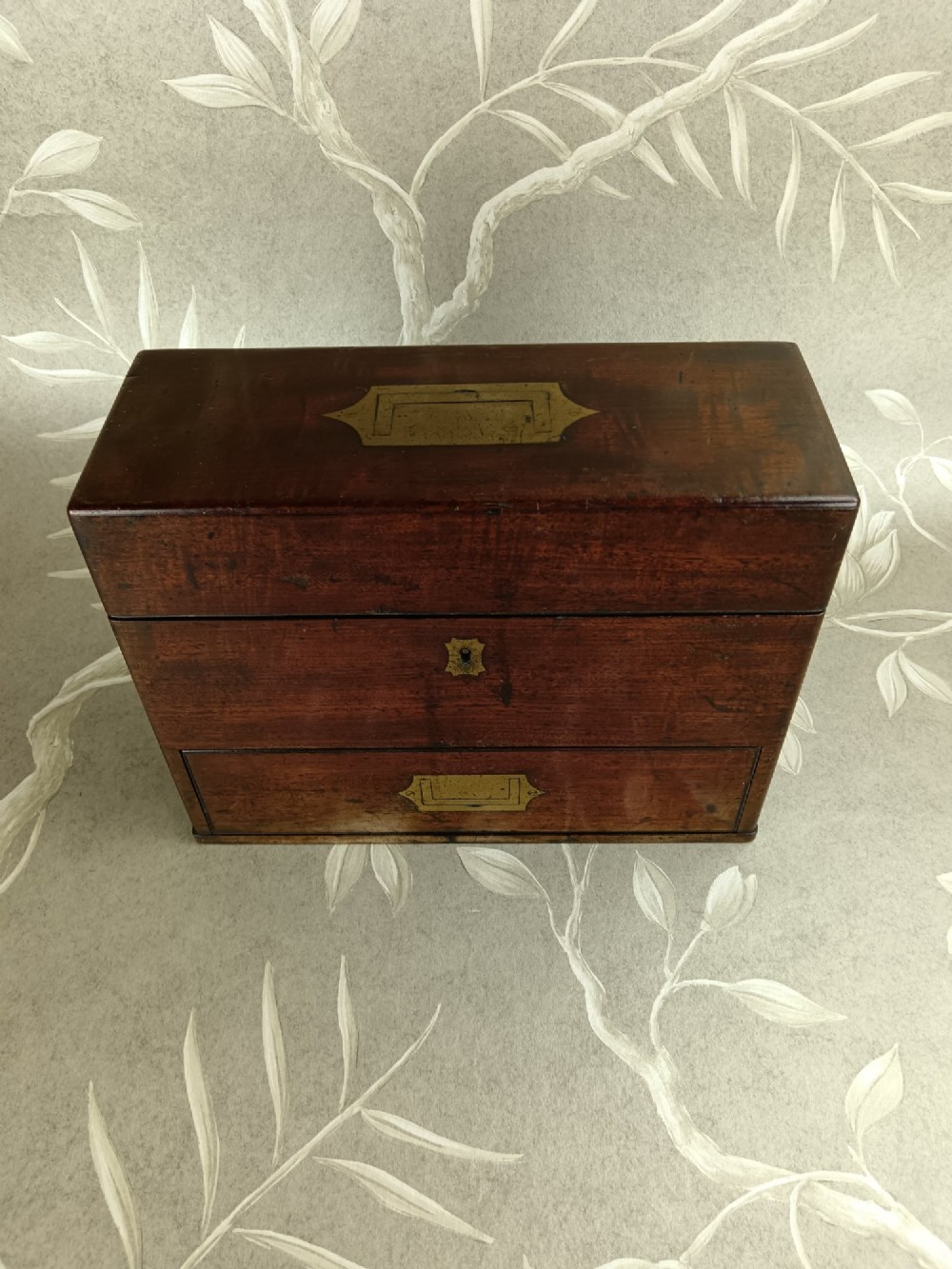 Fine Georgian Mahogany Campaign Travelling Apothecary Chest View VIII