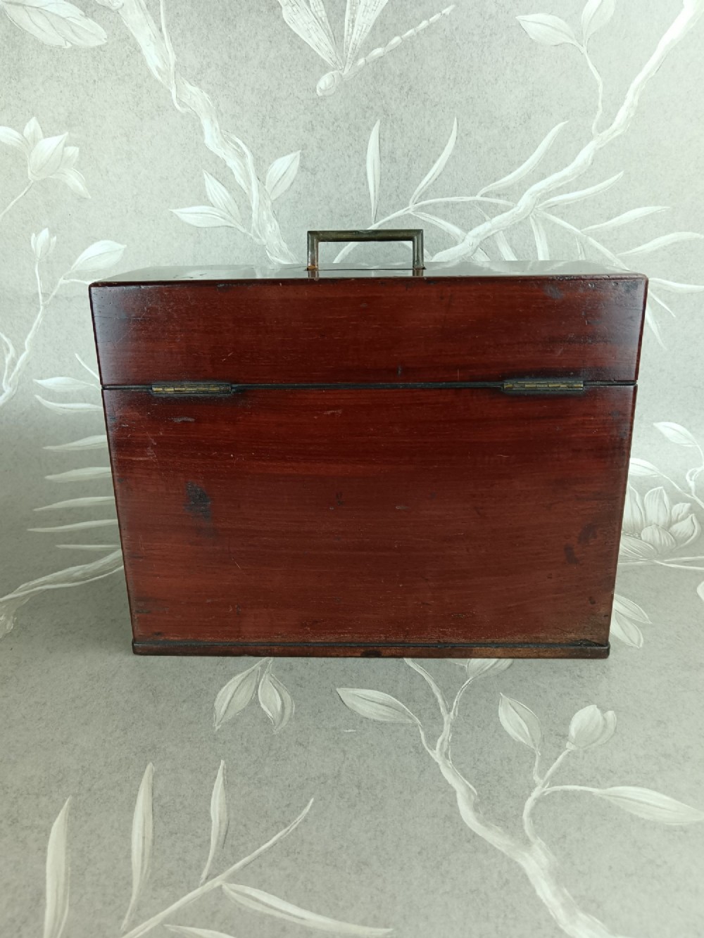 Fine Georgian Mahogany Campaign Travelling Apothecary Chest View X