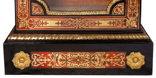 PAIR OF LOUIS XVI STYLE BOULLE SIDE CABINETS - ADDITIONAL PHOTO 2