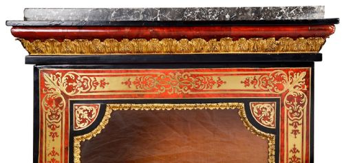 PAIR OF LOUIS XVI STYLE BOULLE SIDE CABINETS - ADDITIONAL PHOTO 3