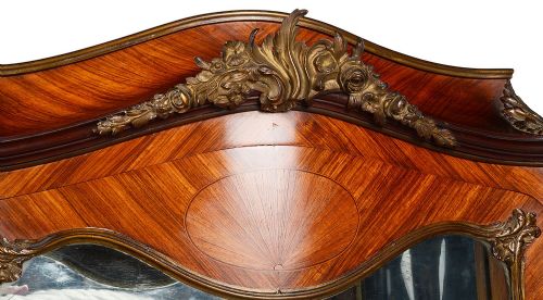 LOUIS XVI STYLE DISPLAY CABINET IN THE FRANCOIS LINKE MANNER - ADDITIONAL PHOTO 4