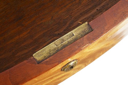 VICTORIAN MAHOGANY DRUM TABLE - ADDITIONAL PHOTO 4