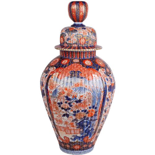 LARGE 19TH CENTURY IMARI VASE - ADDITIONAL PHOTO 1