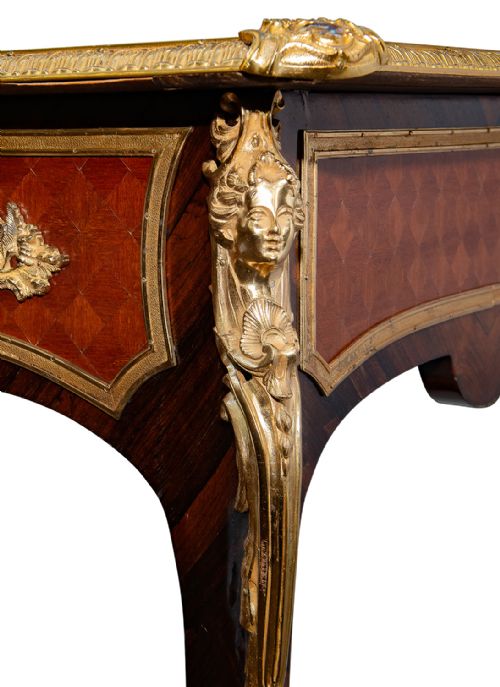 FRENCH 19TH CENTURY LOUIS XVI STYLE WRITING TABLE - ADDITIONAL PHOTO 1