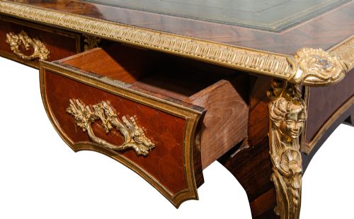 FRENCH 19TH CENTURY LOUIS XVI STYLE WRITING TABLE - ADDITIONAL PHOTO 8