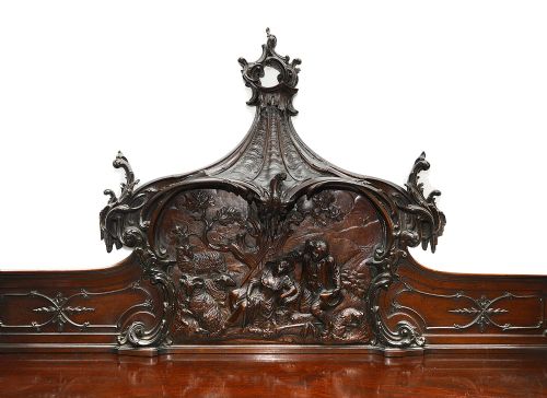 19TH CENTURY CHINESE CHIPPENDALE INFLUENCED SIDEBOARD - ADDITIONAL PHOTO 1