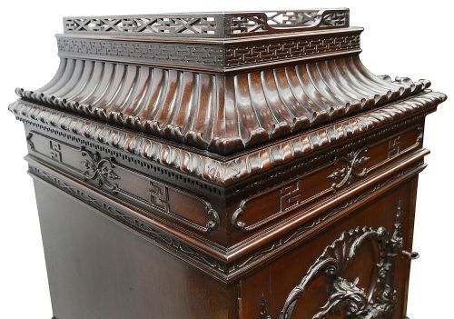 19TH CENTURY CHINESE CHIPPENDALE INFLUENCED SIDEBOARD - ADDITIONAL PHOTO 6