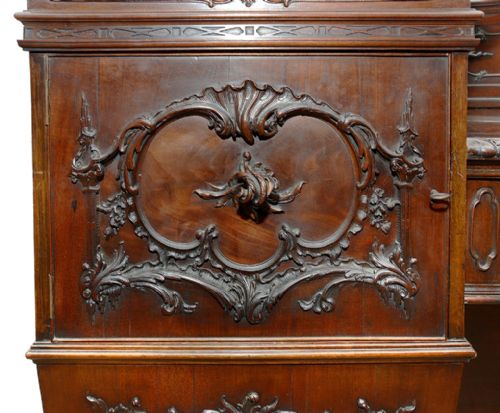 19TH CENTURY CHINESE CHIPPENDALE INFLUENCED SIDEBOARD - ADDITIONAL PHOTO 8