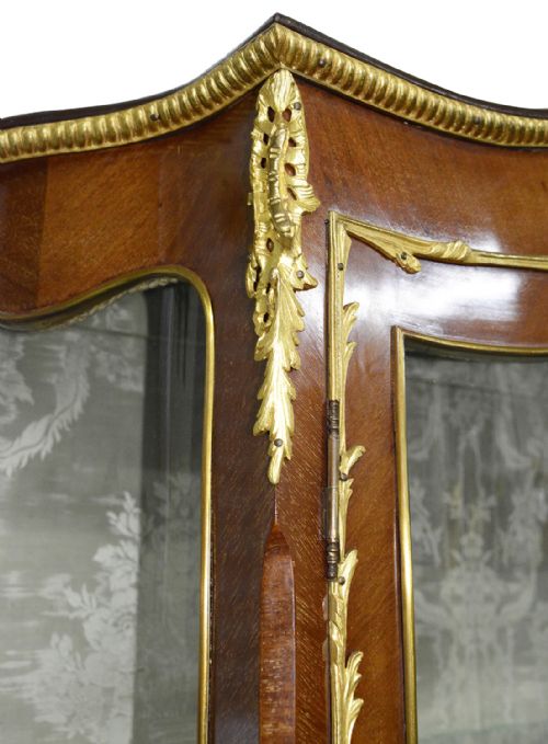 19TH CENTURY FRENCH VERNI MARTIN VITRINE - ADDITIONAL PHOTO 3