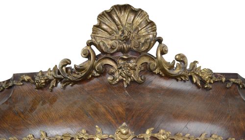 FRENCH 19TH CENTURY LOUIS XVI STYLE MARQUETRY STYLE VITRINE - ADDITIONAL PHOTO 3