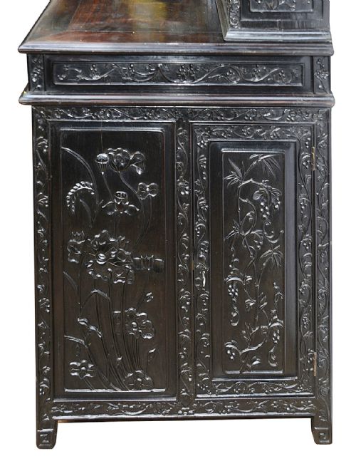 19TH CENTURY CHINESE HARDWOOD DESK - ADDITIONAL PHOTO 3