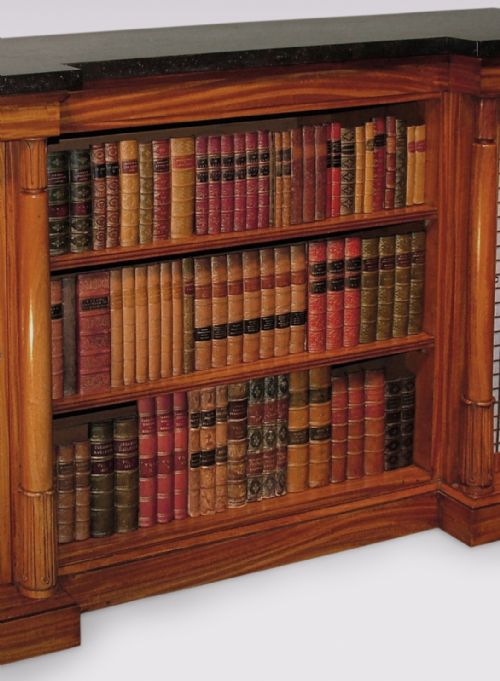 WILLIAM IV SATINWOOD BREAKFRONT CHIFFONIER - ADDITIONAL PHOTO 1