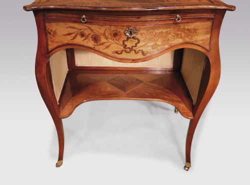 GEORGE III PERIOD 'FRENCH' HEPPLEWHITE WRITING TABLE - ADDITIONAL PHOTO 1