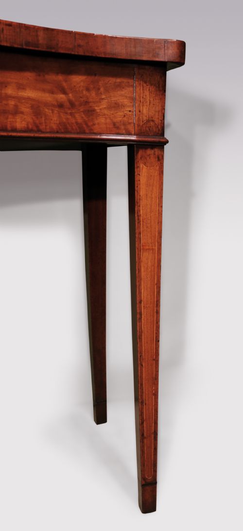 GEORGE III PERIOD MAHOGANY SERVING TABLE - ADDITIONAL PHOTO 4