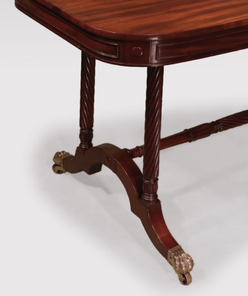 A REGENCY PERIOD END SUPPORT WRITING TABLE STAMPED GILLOWS - ADDITIONAL PHOTO 1