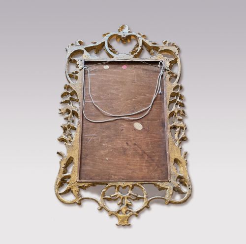 A MID 18TH CENTURY CHIPPENDALE PERIOD MIRROR - ADDITIONAL PHOTO 1