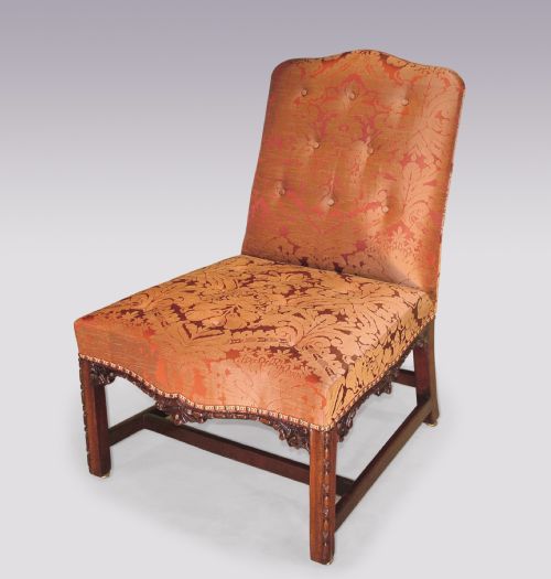 PAIR OF CHIPPENDALE PERIOD SIDE CHAIRS - ADDITIONAL PHOTO 1