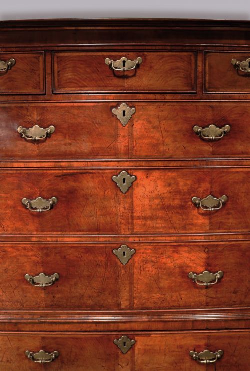 18TH CENTURY WALNUT TALLBOY - ADDITIONAL PHOTO 3