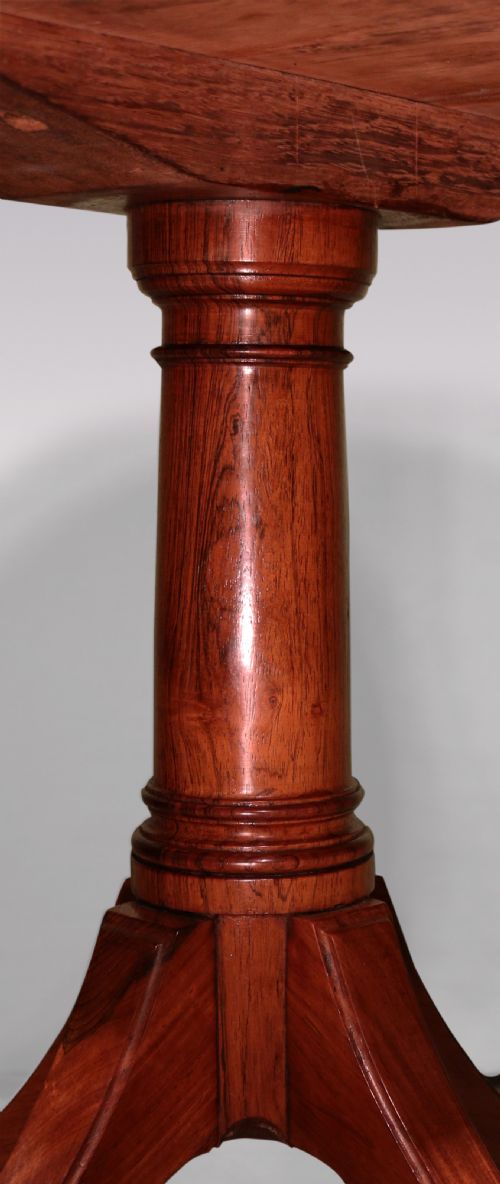 ANTIQUE REGENCY PERIOD ROSEWOOD DRUM TABLE - ADDITIONAL PHOTO 3