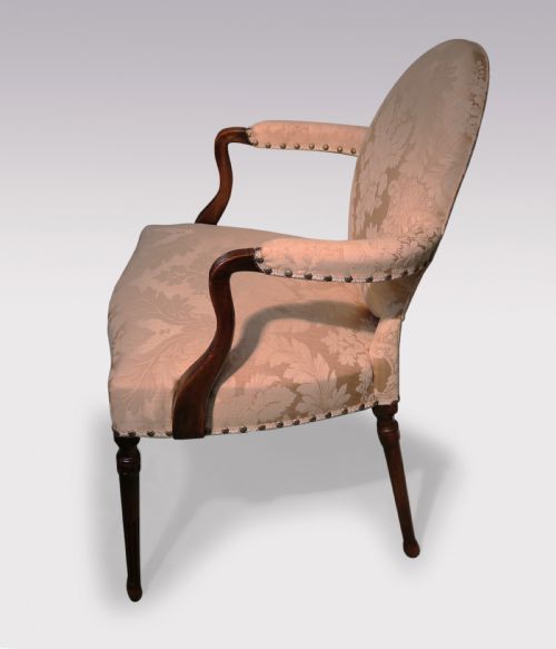ANTIQUE PAIR OF 18TH CENTURY ARMCHAIRS - ADDITIONAL PHOTO 1