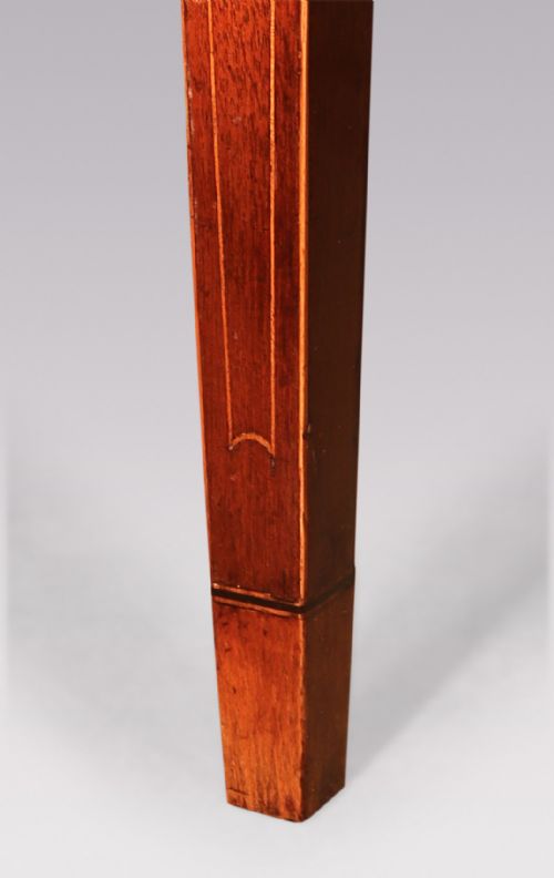 ANTIQUE GEORGE III SATINWOOD AND PADOUKWOOD CONSOLE TABLE - ADDITIONAL PHOTO 4