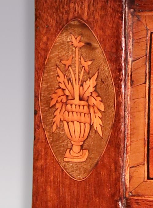 ANTIQUE GEORGE III SATINWOOD AND PADOUKWOOD CONSOLE TABLE - ADDITIONAL PHOTO 5