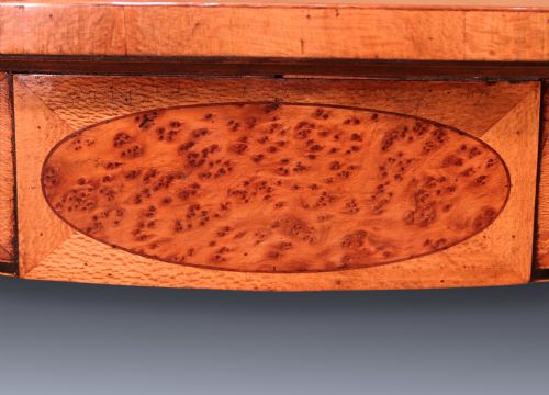 ANTIQUE SHERATON PERIOD SATINWOOD CONSOLE TABLE - ADDITIONAL PHOTO 4