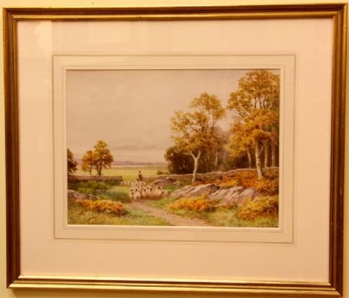 In the Lledr Valley Watercolour