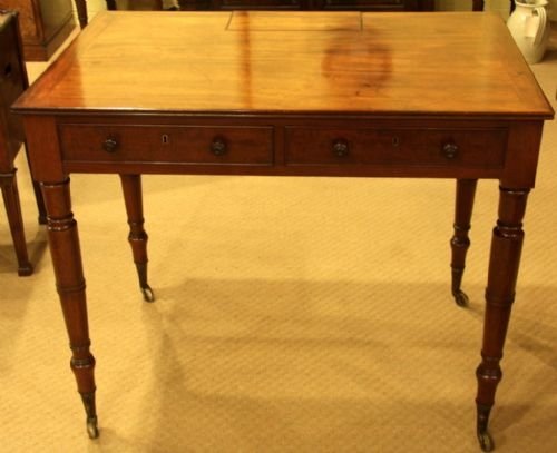 A Fine Regency Mahogany Writing Table