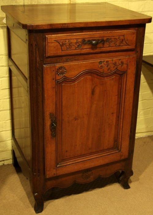 An Early 19th Century French Fruitwood Confiture Cupboard from Picardy