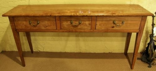 A Lovely Elm 3 Drawer Server from Brittany