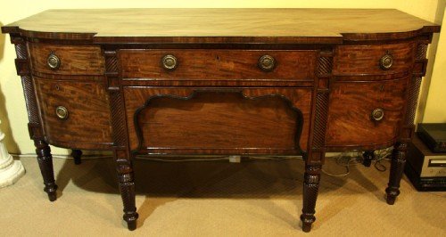 A Superb Regency Period Mahogany Sideboard Circa 1820