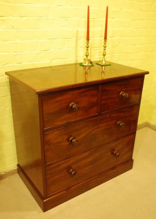 A Small Victorian Mahogany Chest of Drawers