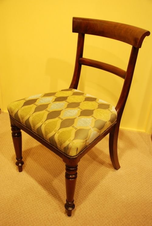 fig 1. A Matched Set of Four Victorian Dining Chairs