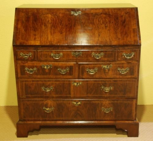 A George II Walnut Bureau